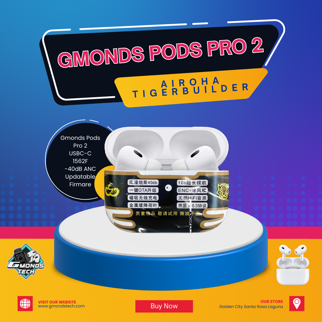 Airpods Pro 2 TigerBuilder v5.3 Airoha Chip 1562F Updatable