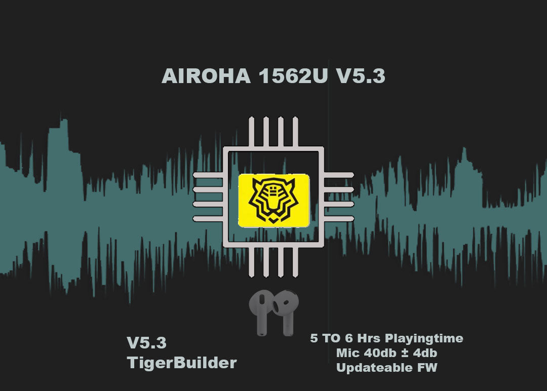 Airpods Gen 3 TigerBuilder v5.3 Airoha Chip AB1562U Updatable Firmware