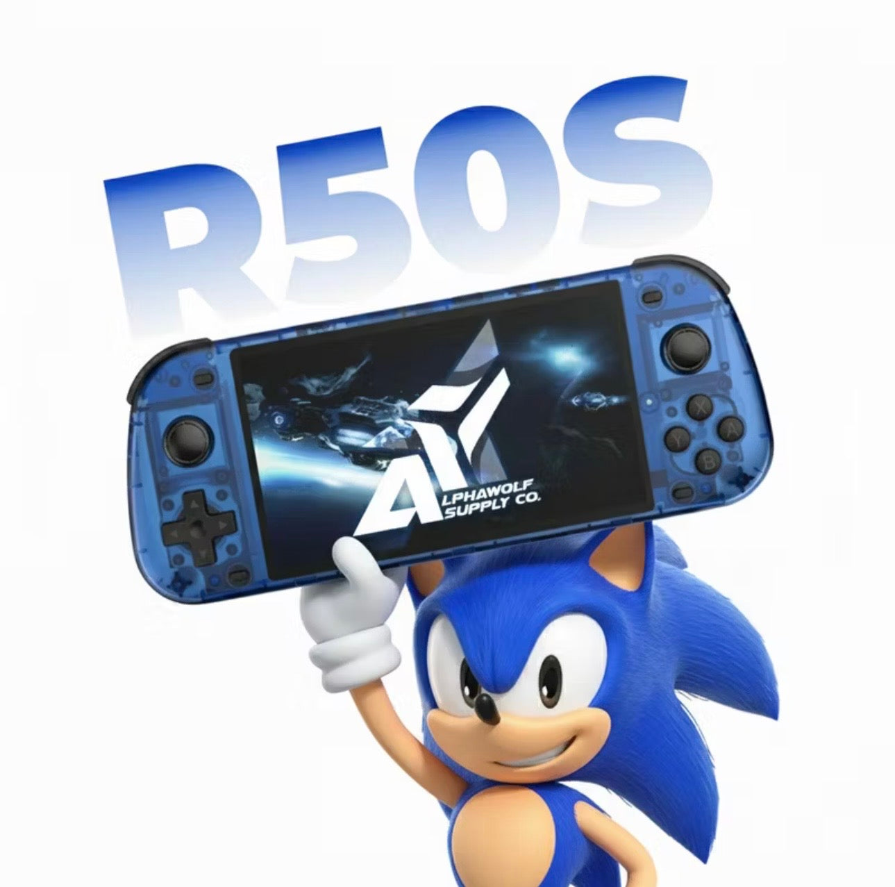 R50S Retro Handheld Game Console 5.1 Inch Large Screen Linux System 854*480 4200mAh Video Gaming Player Boy Gifts