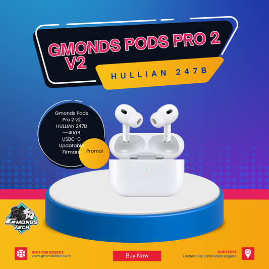 Airpods Pro 2 v2 Hullian 247B Updatable firmware
