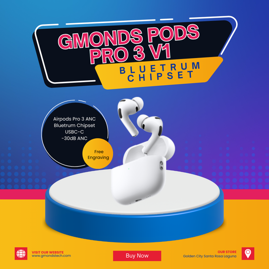 Airpods Pro 3 v1 BlueTrum v5.2 Chipset