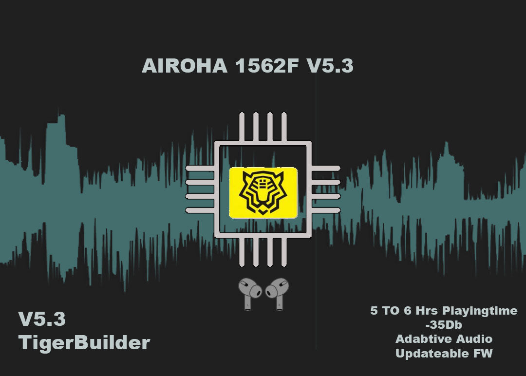 Airpods Pro 2 TigerBuilder v5.3 Airoha Chip 1562F Updatable firmware